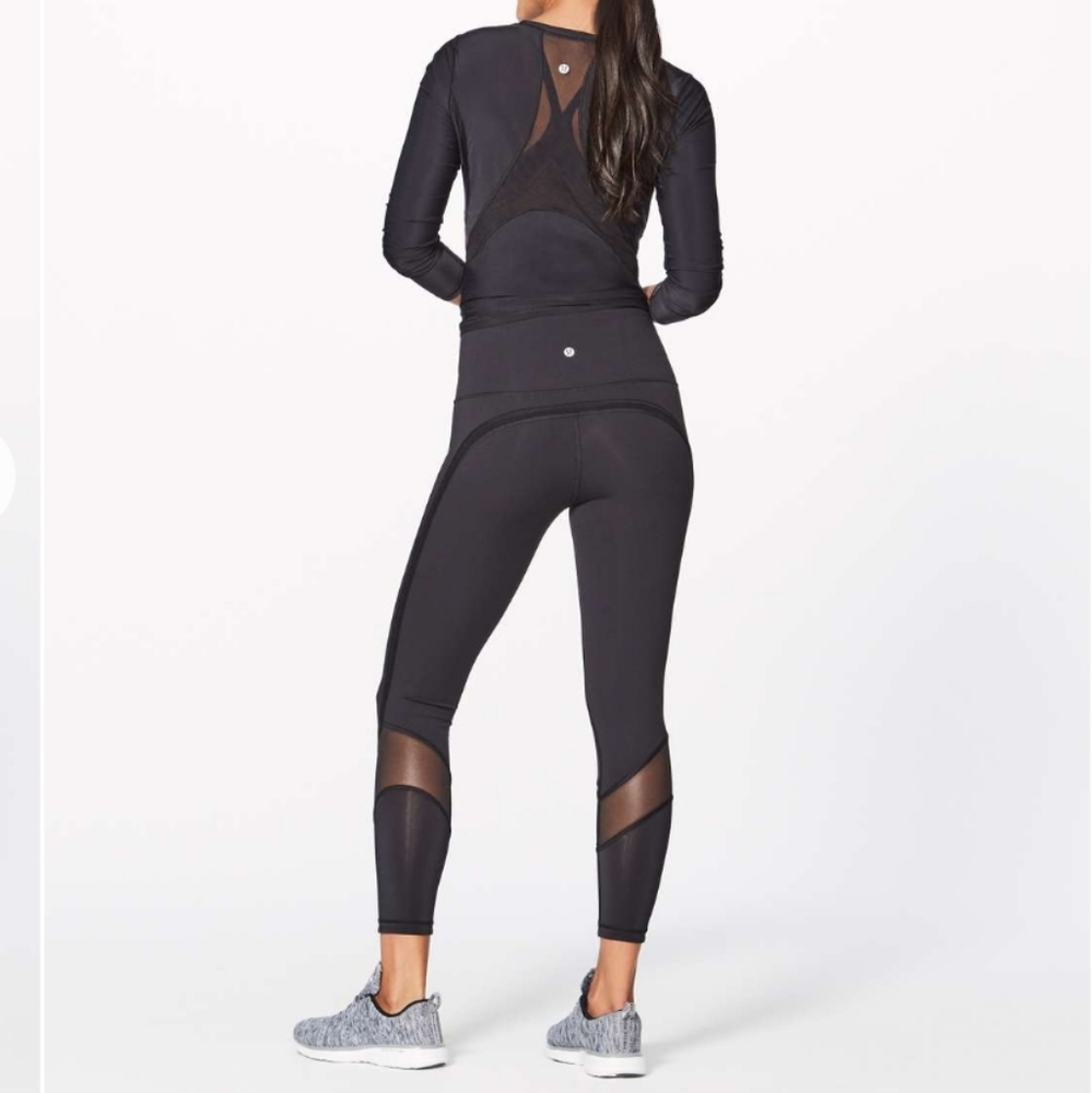 Lululemon fresh in mesh tight 25"
